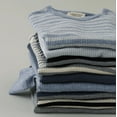 thumbnail image 2 of MarMar Striped Ribbed Long Sleeve Shirt, 2 of 3