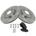thumbnail image 3 of TRQ Front Brake Pad & Rotor Kit Brake Pads Brake Rotor Ceramic Fits Select 2012-2015 Honda CR-V, 3 of 5