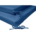 thumbnail image 3 of Vargottam Indoor/Outdoor Chair Cushions Patio Seat Cushions(Square)20x20 Inch with Ties for Patio Furniture Chairs Home Garden Decoration, Set of 2|Medium Blue, 3 of 7