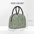thumbnail image 2 of Easygdp Retro Hippie Groovy Mushroom Bolsa de Almuerzo Insulada Grande, Forro de Aluminio, Diseño Espacioso, a Prueba de Fugas, Ideal para Trabajo, Picnics, Viajes y Actividades al Aire Libre, 2 of 6