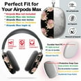 thumbnail image 2 of Protective Cover for AirPods Max Princess Bee=3 Headphones Aesthetic Print Snap On Cases, 2 of 5