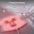 thumbnail image 4 of Mascarilla facial LED para terapia de luz Nanoleaf, aprobada por la FDA, azul/rojo, 4 of 9