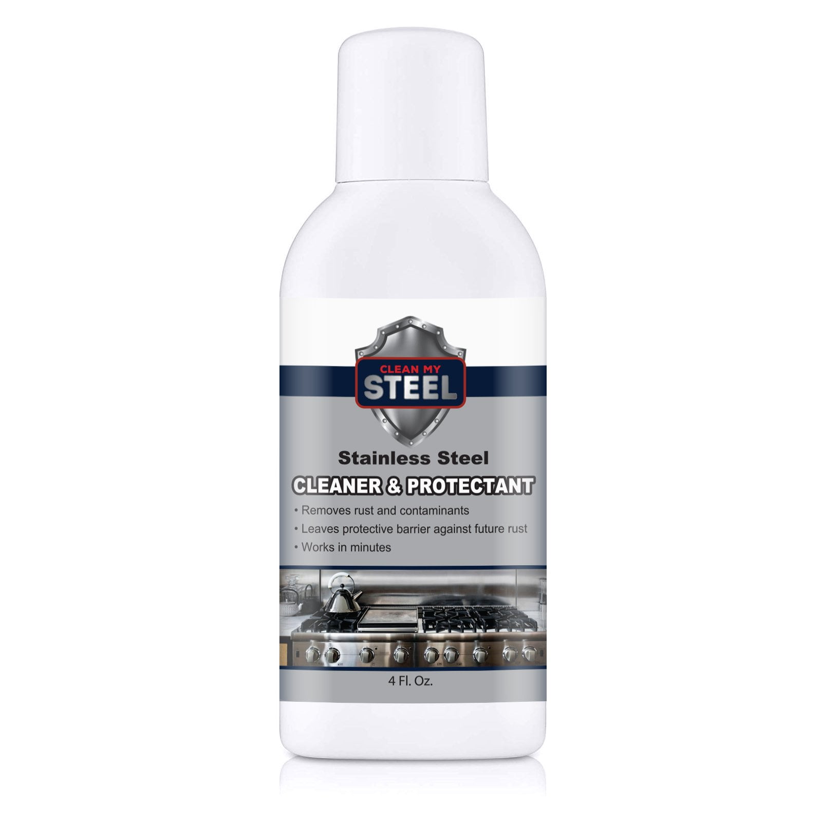 Clean My Steel Surface Cleaners, Fresh Scent, 4 Fluid Ounce