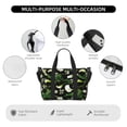 thumbnail image 3 of Travel Duffle Bag Bouquet Calla Lily Flowers Travel Tote Bags Carry on Luggage Waterproof Weekender Bags with Top Handle Adjustable Shoulde Strap for Travel Gym, 3 of 5