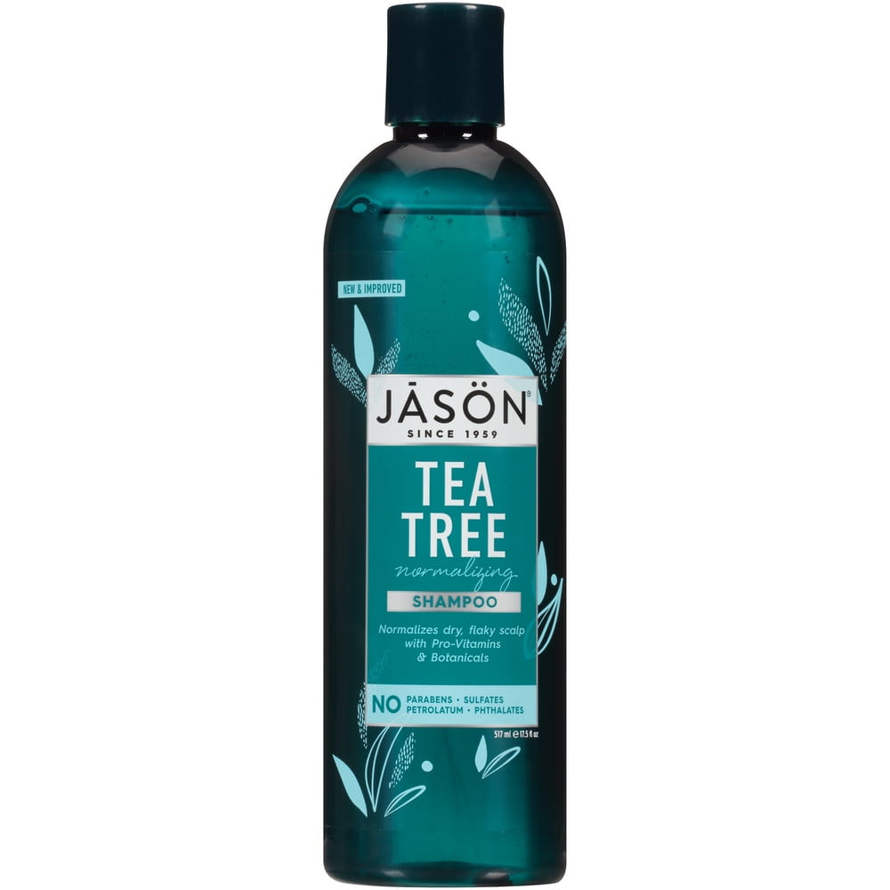 JASON Normalizing Tea Tree Treatment Shampoo, 17.5 oz. (Packaging May