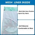thumbnail image 4 of Biwisy Mens Swim Trunks Quick Dry Swim Shorts with Mesh Lining Funny Beach Shorts, 4 of 5