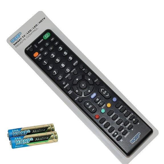 HQRP Remote Control for Sony KDL-52V4100, KDL-52V5100, KDL-52VE5, KDL-52VL150, KDL-52W3000 HD TV Smart