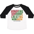thumbnail image 3 of Inktastic Honoring the Past and Creating the Future Black History Boys or Girls Toddler T-Shirt, 3 of 5