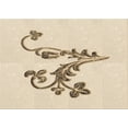 thumbnail image 1 of Ahgly Company Indoor Rectangle Patterned Moccasin Beige Area Rugs, 2' x 5', 1 of 1