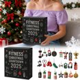thumbnail image 5 of Fitness Countdown Calendar 2025 Gym Advent Featuring 24 Unique Training for Workout Enthusiasts Holiday Motivation Set, 5 of 5