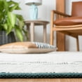 thumbnail image 6 of SAFAVIEH Natura Aaron Geometric Wool Area Rug, Ivory/Green, 5' x 8', 6 of 7