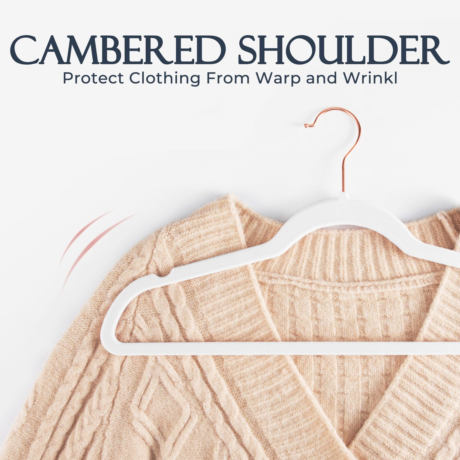 Grey velvet hangers with rose gold hotsell
