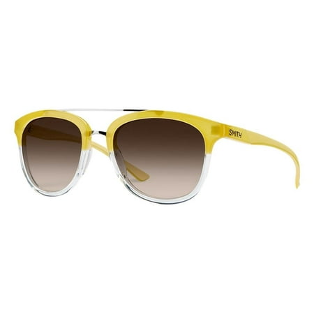 UPC 715757526276 product image for Smith Optics CLAYTON Sunglass, Carbonic Brown Gradient Lens, Lemon Crystal | upcitemdb.com