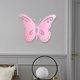 thumbnail image 3 of Decoración de pared de mariposas Hermosa escultura decorativa Figura colgante Mariposas Rosado, 3 of 8