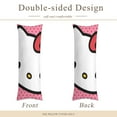 thumbnail image 2 of Hello Kitty Body Pillowcase cartoon pattern printed pillowcase - soft and breathable pillowcase, envelope closure, 2 of 5