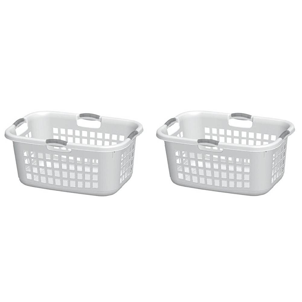 Sterilite Laundry Basket 2 Bushel 71 Liter Ultra 1216 Large Plastic