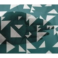 thumbnail image 5 of oneOone Viscose Chiffon Fabric Triangle Geometric Fabric Prints By Yard 42 Inch Wide, 5 of 5
