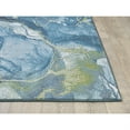 thumbnail image 2 of Illusions 6225 Teal Stone Area Rug, Size - 9'10" x 13'2", 2 of 5