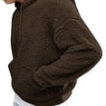 thumbnail image 3 of PENGXIANG Hommes Pull à Capuche en Molleton en Peluche Pull Léger en Viscose Pull Sweatshirt, 3 of 9