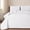 White, variant on GFQ-3 Piece Floral Embossed Quilted Bedspread Set, Soft Microfiber Coverlet, Queen Size, Mint Green