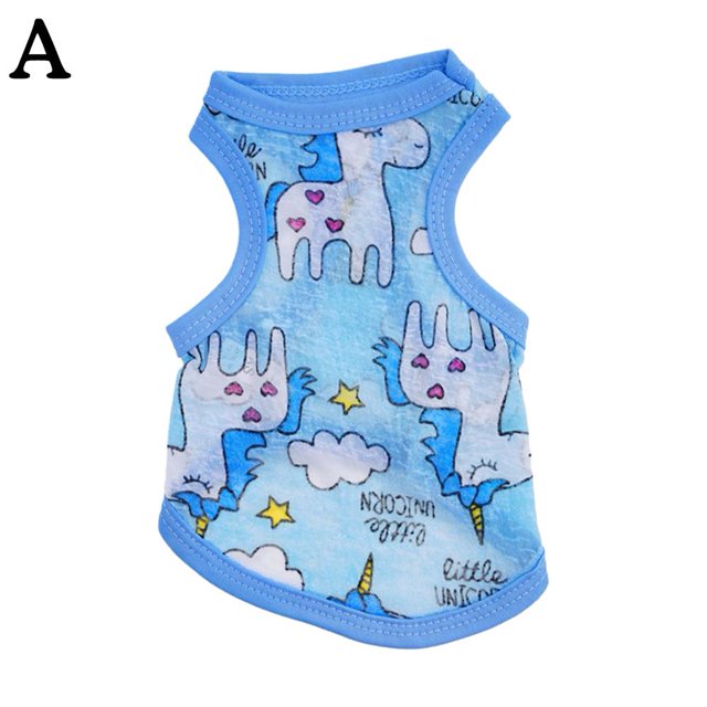 Pet Small And Medium-Sized Dogs French Bulldog Cat Teddy Bichon Dog Clothes Spring And Summer Sun Protection Cool Vest Supplies