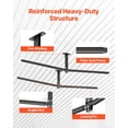 thumbnail image 4 of Kayak Storage Rack for 2 Kayaks - Heavy Duty Adjustable Ceiling Mount Holds 250 lbs, 4 of 8