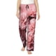 thumbnail image 1 of Fotbe Delicate Pink Carnations Pantalones de Pijama para Mujer, Pantalones de Dormir, Pantalones Pj con Cordón y Bolsillos-XX-Large, 1 of 6