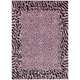 thumbnail image 2 of Addison Rugs Chantille Indoor/Outdoor Transitional Animal Skin Pink Washable Rectangle Rug, 2'6" x 3'10", 2 of 6