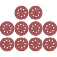 thumbnail image 2 of GAXIRE 50 discos de lija con gancho y bucle de 8 agujeros y 5 pulgadas, almohadillas circulares de papel de lija de grano 60, 2 of 6