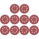 thumbnail image 2 of FELTECHELECTR 50 discos de lija con gancho y bucle de 8 agujeros y 5 pulgadas, almohadillas circulares de papel de lija de grano 60, 2 of 6