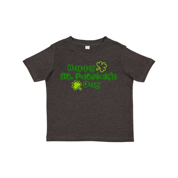 Inktastic Happy St. Patrick's Day Boys or Girls Toddler T-Shirt