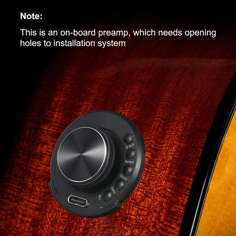 S1 Resonance Pickup Same Frequency Vibration Onboard Pre-SFT Guitar Amplifier System Reverberation Chorus Delay