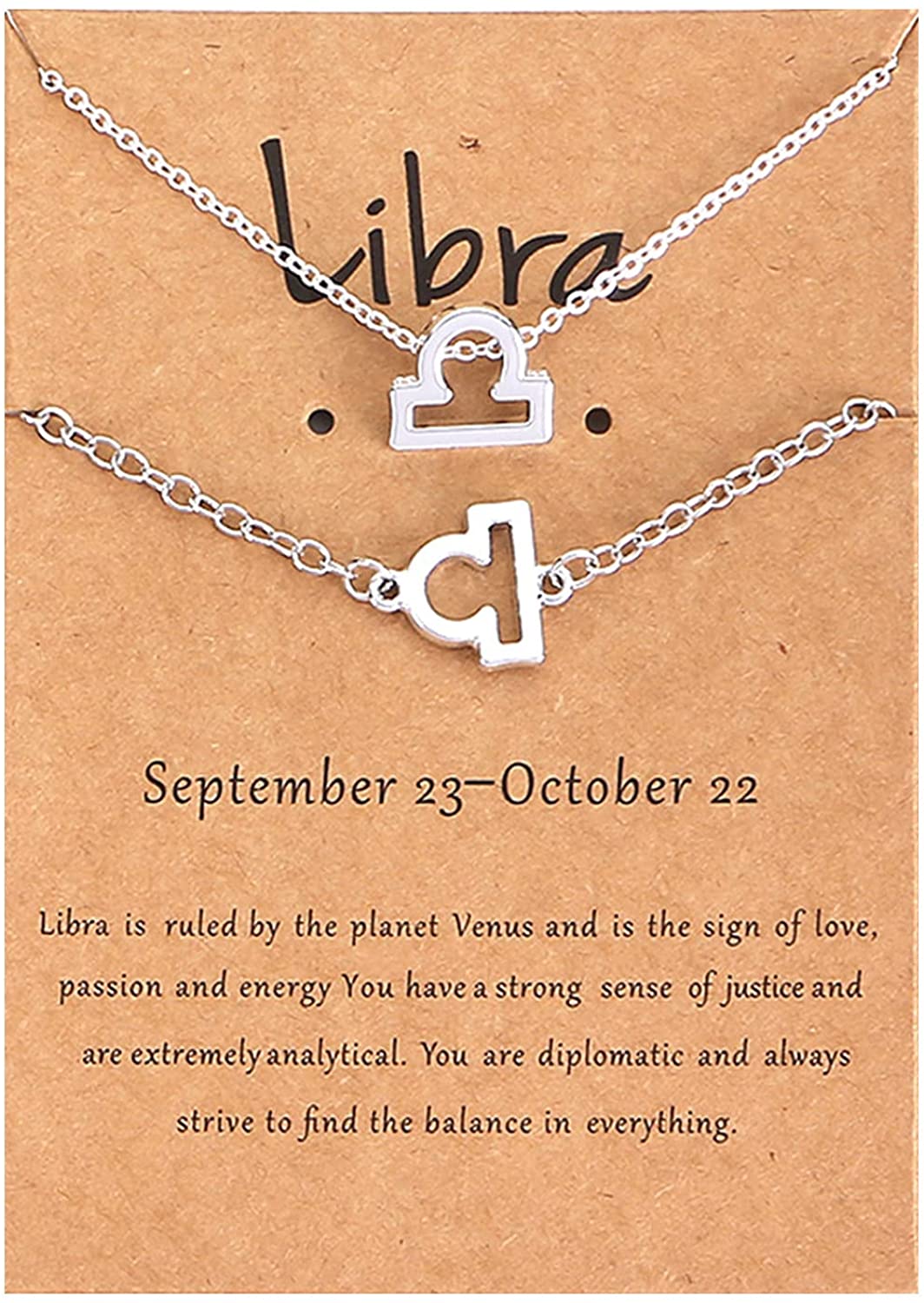 Silver Plated 12 Constellation Zodiac 