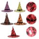 thumbnail image 3 of 5 piezas sombrero de bruja de Halloween para decoraciones de Halloween, 3 of 3
