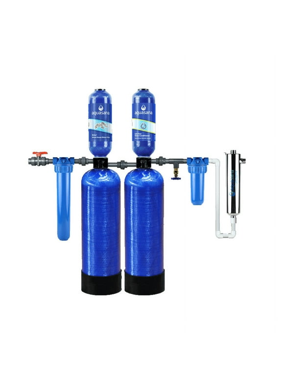 Aquasana Whole House Well Water Filter & Conditioner - WH-WELL-CT-UV