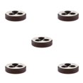 thumbnail image 2 of Guardoinrt Premium Metric Durable HSS Die Dies Threading Tool Efficient and Long-Lasting Silver M2.5 5Set, 2 of 6