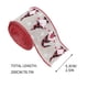 thumbnail image 4 of Ribbon Decorations Santa Letter Imitation Hemp Red Ribbon, Santa Letter Imitation Hemp Red Ribbon, Festive Home Office Bedroom Decor, Christmas Party Wedding Event, Foldable Portable Metal, 4 of 7