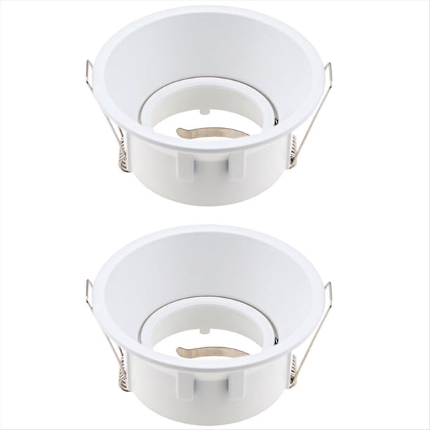 Lámparas de Techo LED Empotrables Redondas y Cuadradas MR16 GU10, LED de Techo Ajustable, .