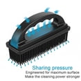thumbnail image 2 of Rubber Pet Hair Removal Brush Lint & Cat Dog Hair Remover Brush Pet Silicone Lint and Debris Remover for Cleaning, Grooming, Home,Black, 2 of 8