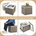 thumbnail image 6 of Costway 10 Gallon Ice Cooler w/ Built-in Handles and Detachable Lid Brown, 6 of 10