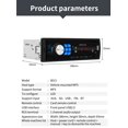 thumbnail image 2 of Camecho 1DIN In-Dash Car Radios Stereo Remote Control Digital Bluetooth Audio Music Stereo 12V Car Radio Mp3 Player USB/SD/AUX-IN, 2 of 8
