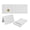 50 pcs white envelop, variant on 50 Pack 4x6 Cream Envelopes with Card Thick Folded Cardstock and Gold Stickers for Greeting Cards, Wedding, Birthday, Invitations (white, 4x6, A6)