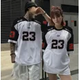 thumbnail image 2 of Nueva camiseta para hombre, camiseta 3D de manga corta de gran tamaño para parejas, camiseta de baloncesto informal de moda de verano para hombre, ropa deportiva superior, 2 of 5