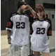 thumbnail image 2 of Nueva camiseta para hombre, camiseta 3D de manga corta de gran tamaño para parejas, camiseta de baloncesto informal de moda de verano para hombre, ropa deportiva superior, 2 of 4