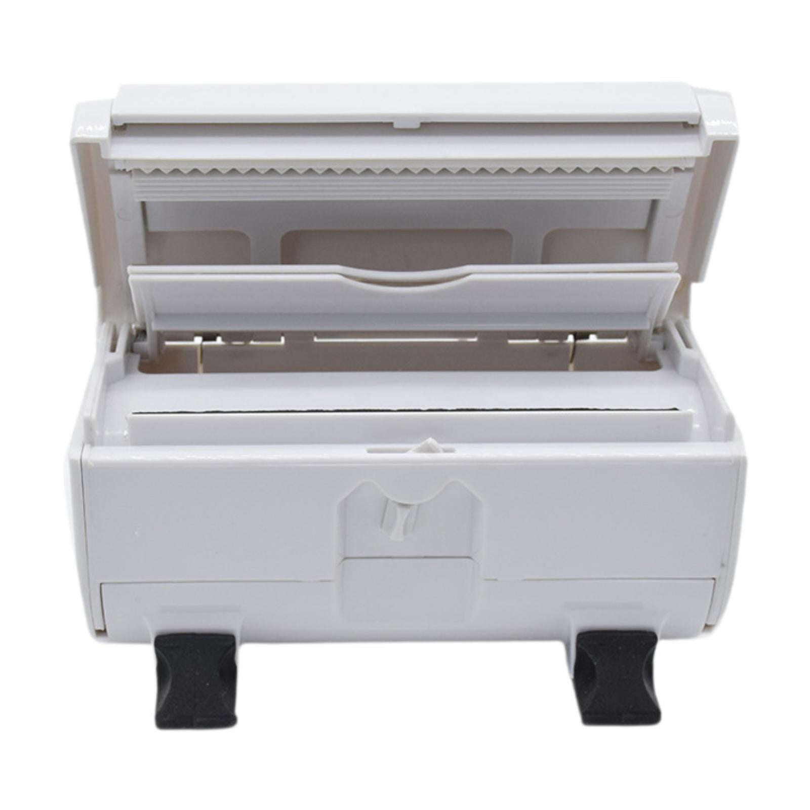 TISHITA Highlighting Foil Dispenser Cutter 17x10x10cm for Hair Coloring Lightweight High Temperature Resistant Cutting Tool Versatile White