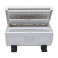thumbnail image 2 of Luzkey Hair Foil Dispenser with Cutter for High Gloss Aluminum Foil 6.7x3.9x3.9inch White, 2 of 8