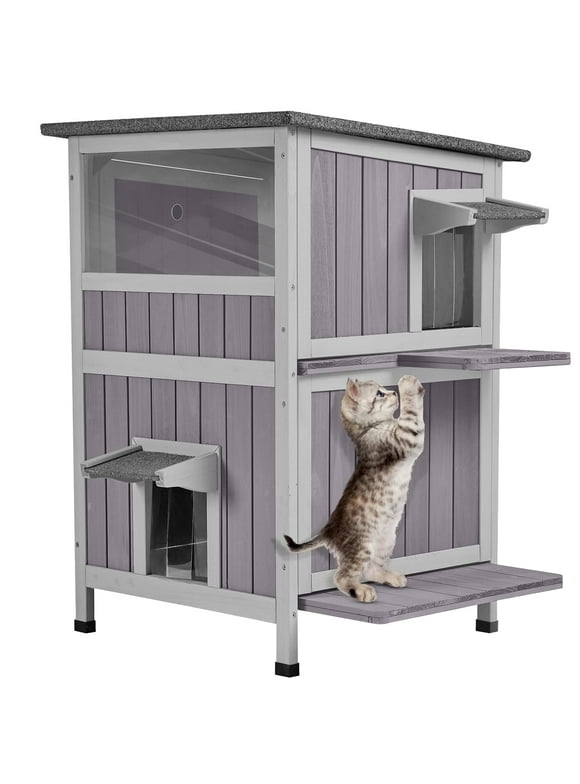 Outdoor Cat Houses in Cat Houses