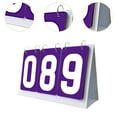 thumbnail image 6 of Sports Scoreboard Tabletop Score Team Games Flip Number Score Board 3 Digits Score Keeper for Tennis Badminton Soccer, 6 of 8