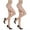 Beige, variant on 2 Pairs Women's Control Top Pantyhose - 40D Sheer Tights Tummy Control Support Stockings, Black S