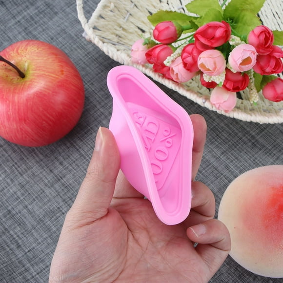 3D Square Shape Design Handmade DIY Silicone Mold Resistant Soap Soap Mold Fondant Cake Decorating Tools Soap Making
